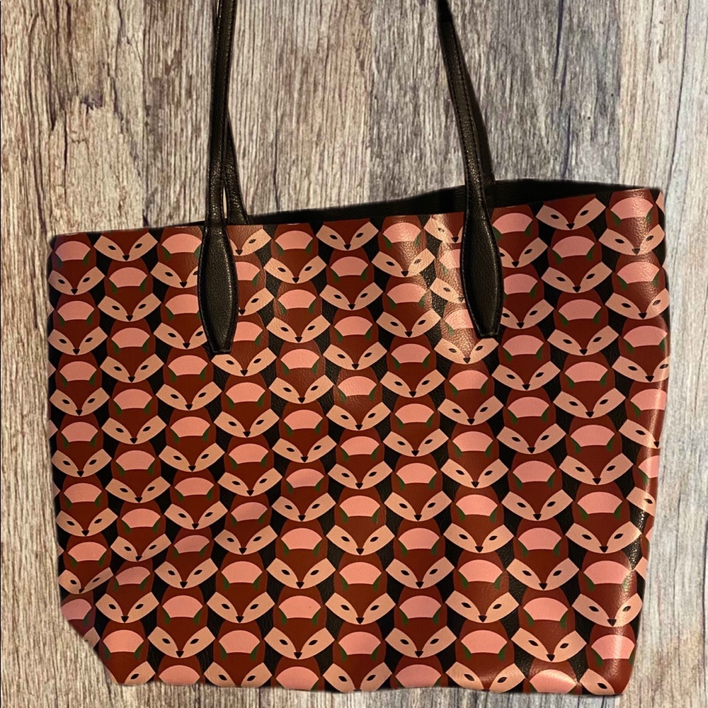 Kate Spade Geo Fox Large Reversible Tote Bag